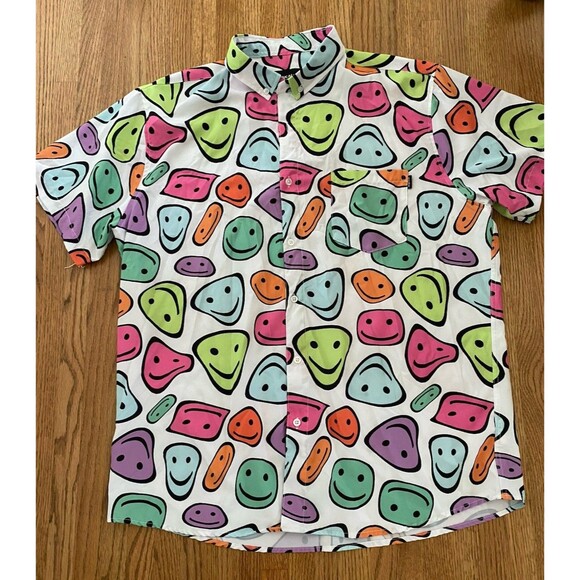 Shirt Short Sleeve Button Up Molokai Surf Co Men's XL Camp Bowling Resort Travel - Picture 1 of 3